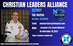 Soul Care Therapy - Registered Soul Center - Christian Leaders Alliance Directory