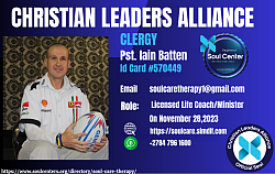 Soul Care Therapy - Registered Soul Center - Christian Leaders Alliance Directory